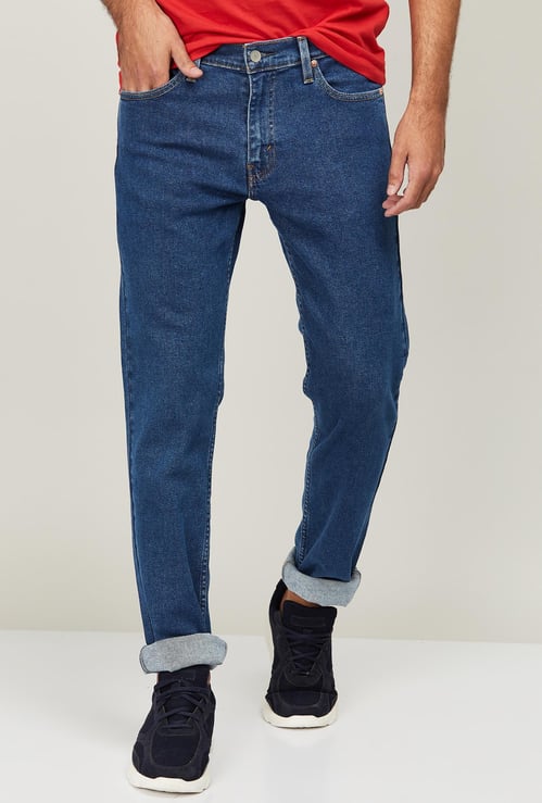 LEVI'S Men Solid Slim Tapered Fit Jeans