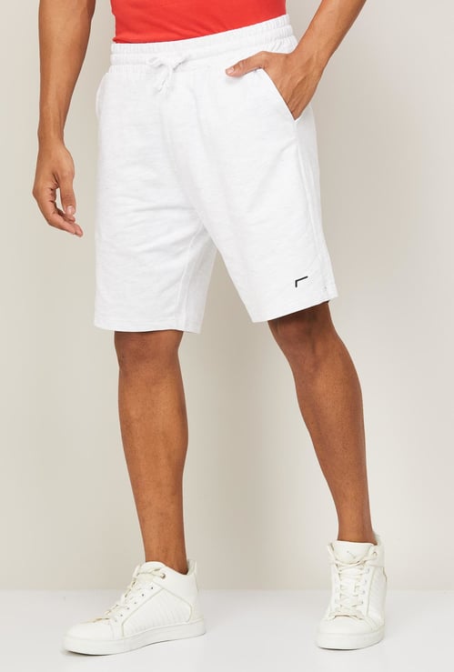 FAME FOREVER Men Solid Elasticated Shorts