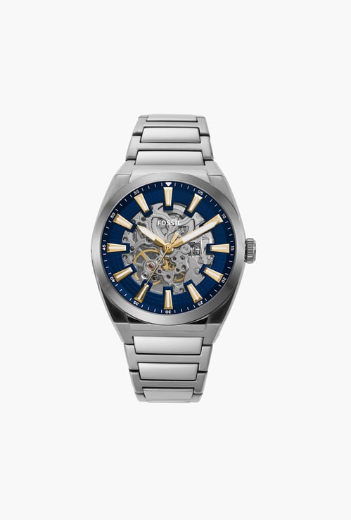 FOSSIL Men Automatic Watch with Stainless Steel Strap - ME3220