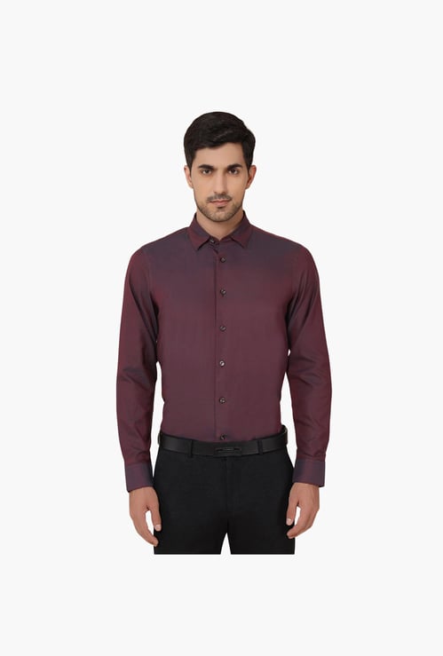 BLACKBERRYS Men Solid Slim Fit Formal Shirt