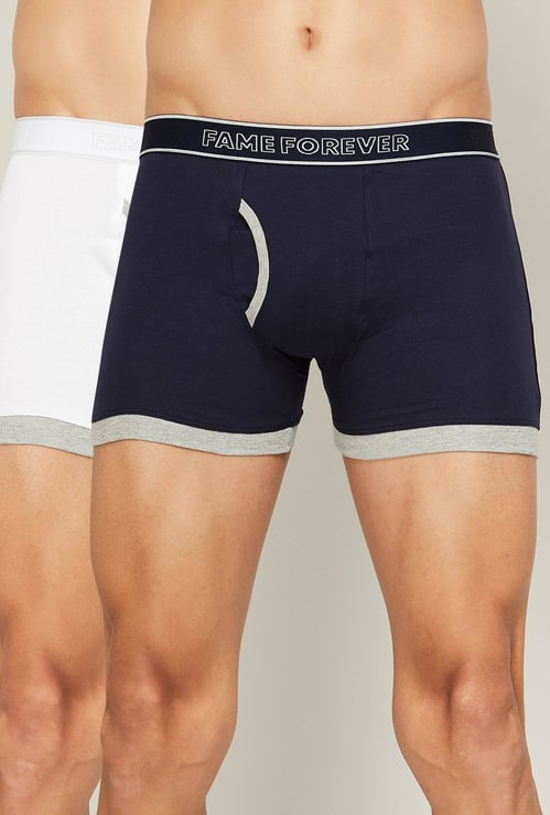 FAME FOREVER Typographic Printed Trunks
