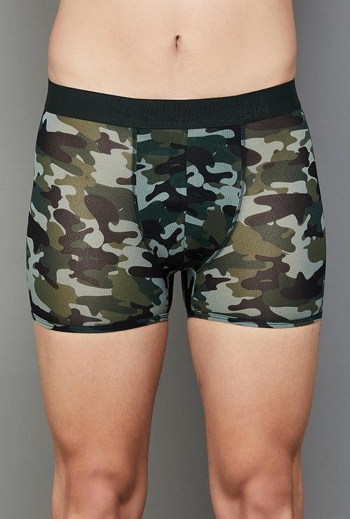 VAN HEUSEN Men Camouflage Printed Trunks