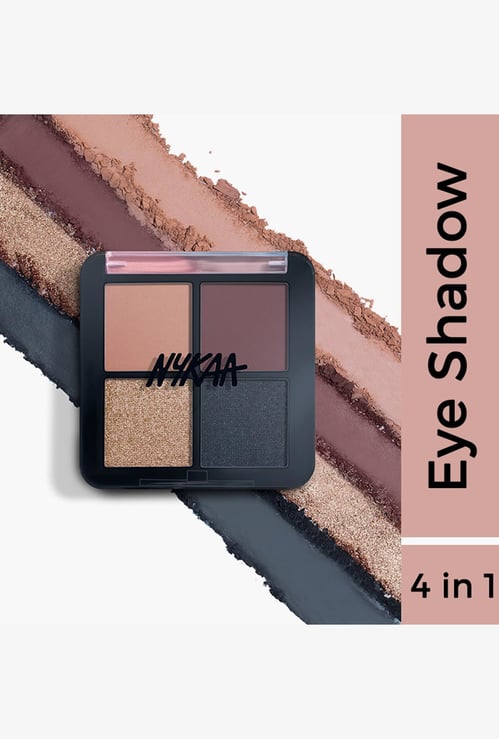 NYKAA Eyes On Me! 4 in 1 Quad Eyeshadow Palette - Night Out