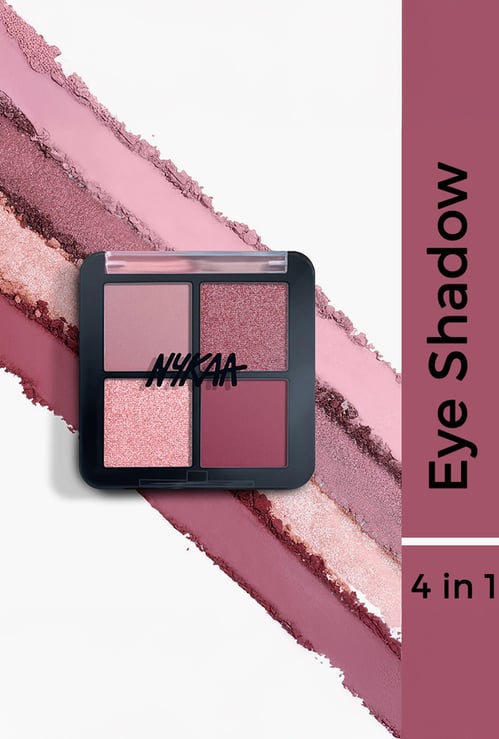NYKAA Cosmetics Eyes On Me! 4 in 1 Quad Eyeshadow Palette - Brunch Party