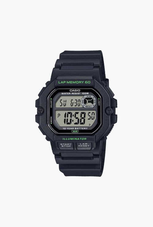 CASIO Men Digital Watch with Resin Strap - D269