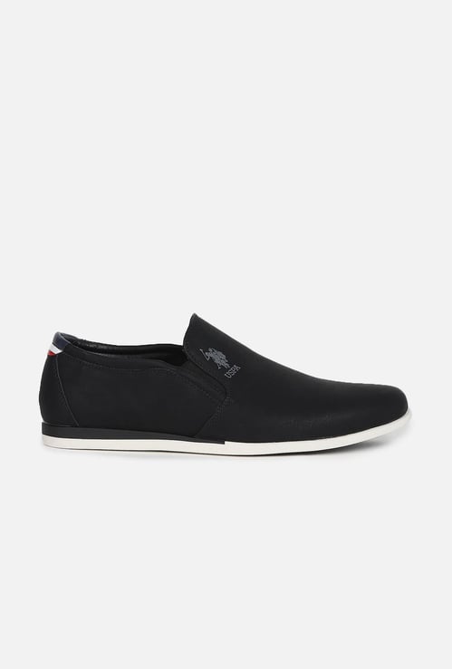U.S. POLO ASSN. Men Solid Slip-On Casual Shoes