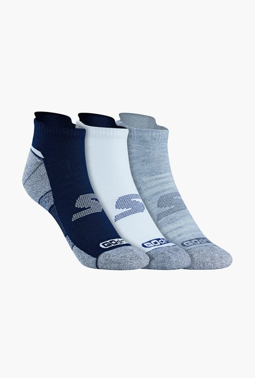 SKECHERS Men Printed Ankle-Length Socks - Pack of 3