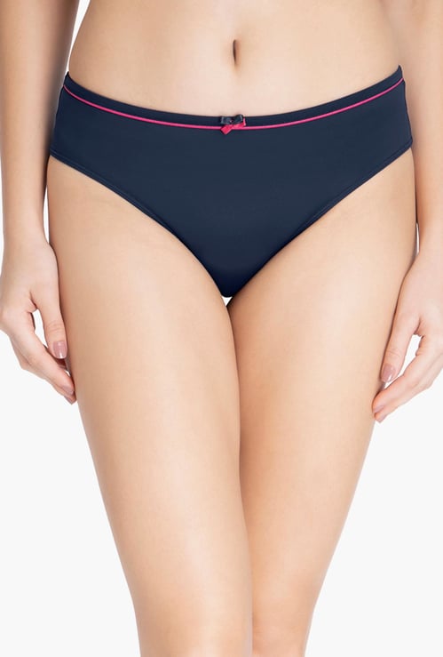 AMANTE Solid Elasticated Hipster Panties