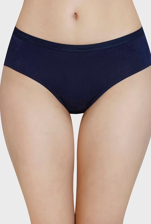 AMANTE Solid Seamless Hipster Panty
