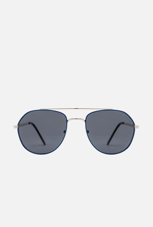 FORCA Men Polarized Aviator Sunglasses - FR-AV4-1004-C01P-54