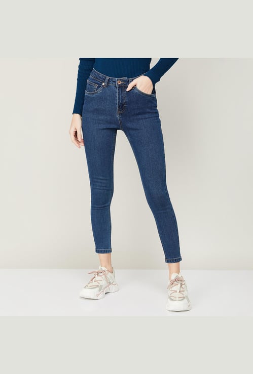 FAME FOREVER Women Solid Skinny Fit Jeans