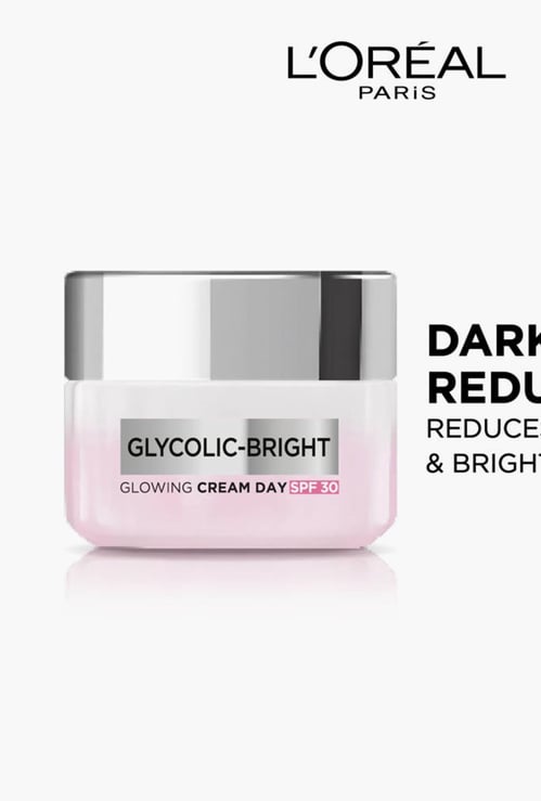LOREAL PARIS Glycolic Bright Day Cream with SPF 17- 50ml
