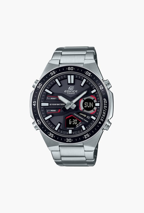 CASIO EDIFICE Men Solid Hybrid Watch with Metal Strap - ED551