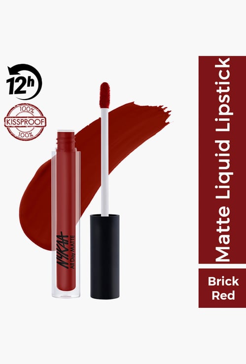 NYKAA All Day Matte Liquid Lipstick - Dance Diva
