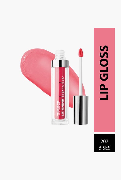 CHAMBOR LES SHINE Les Nudes Plumping Effect Lip Gloss - Bises #207 - 4.5ml