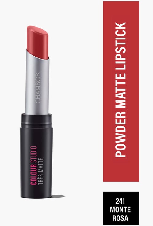 CHAMBOR Colour Studio Tres Matte SPF 30 Lipstick - Monte Rosa 241 - 3.2g