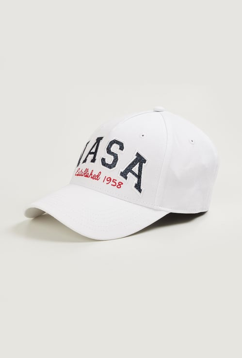 FREE AUTHORITY Men NASA Typographic Embroidered Baseball Cap