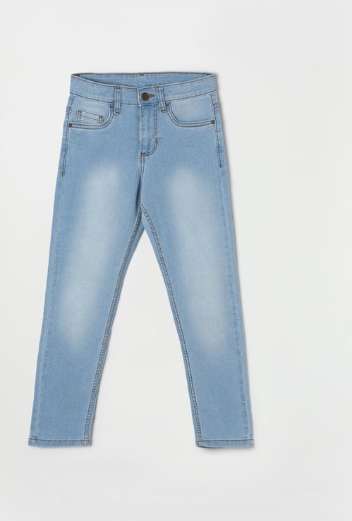 FAME FOREVER Boys Washed Jeans