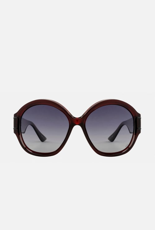 OPIUM Women Polarized Oval Sunglasses - OP-10083-C04