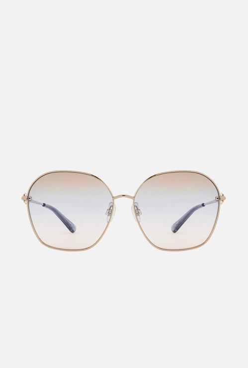 OPIUM Women Solid UV-Protected Geometric Sunglasses - OP-10073-C01