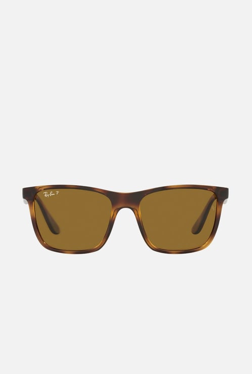 RAY-BAN Men Polarized Wayfarer Sunglasses - 0RB4349I-710-83-56