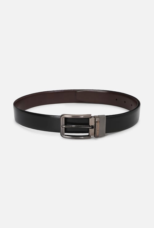 LOUIS PHILIPPE Men Solid Reversible Casual Belt