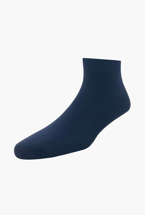 VAN HEUSEN Men Textured Ankle-Length Socks