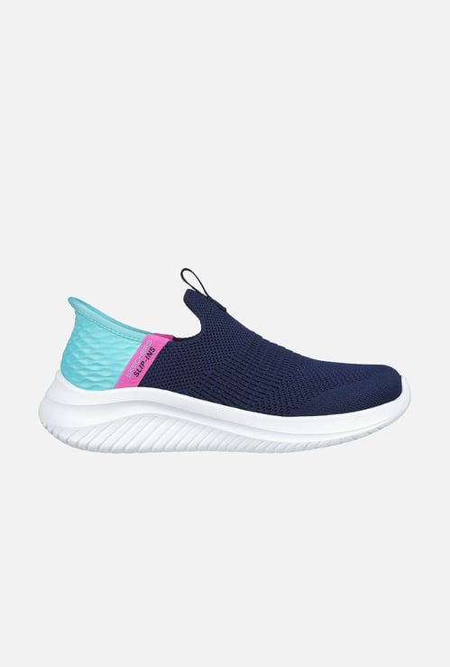 SKECHERS Girls Girl Colourblock Slip-On Casual Shoes
