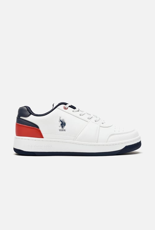 U.S. POLO ASSN. Men Colourblocked Lace-Up Casual Shoes