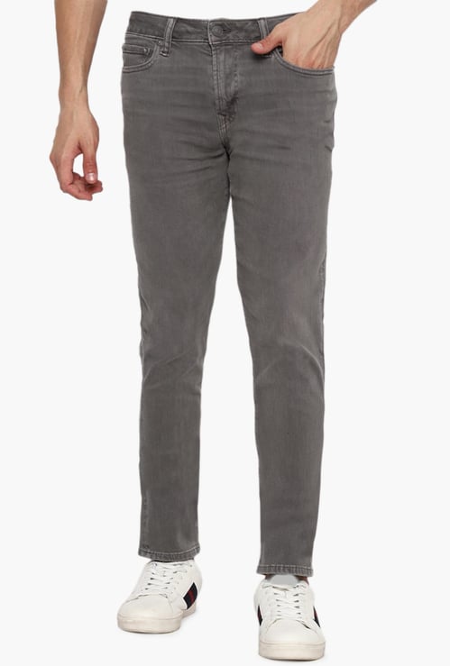 AMERICAN EAGLE Men Washed Slim Straight Jeans