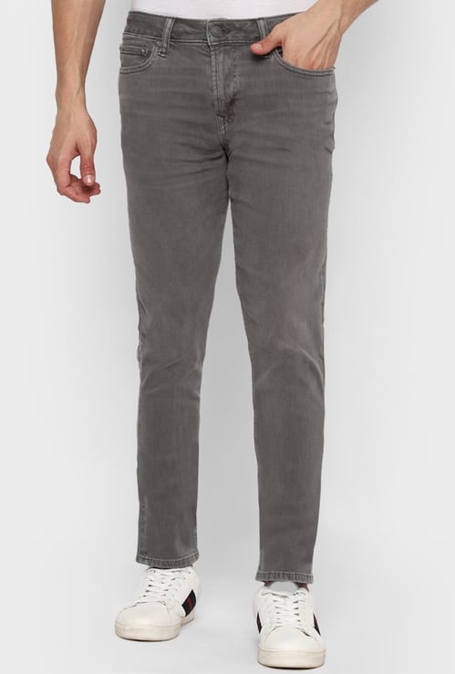 AMERICAN EAGLE Men Washed Slim Straight Jeans