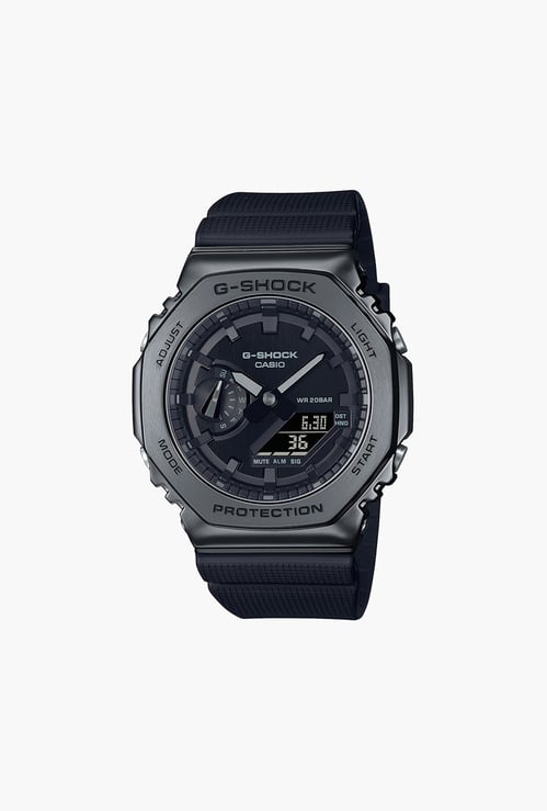 CASIO G-SHOCK Men Octagonal Multifunction Watch with Resin Strap - G1370