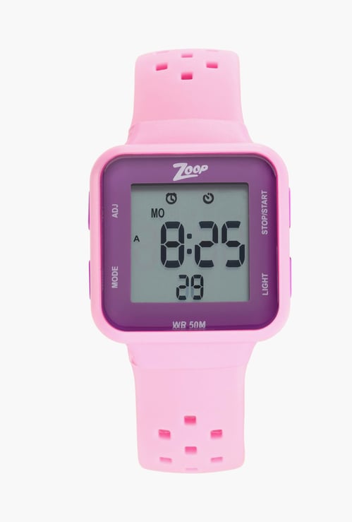 ZOOP Kids Digital Watch with Cut-Out Strap - NR16022PP02