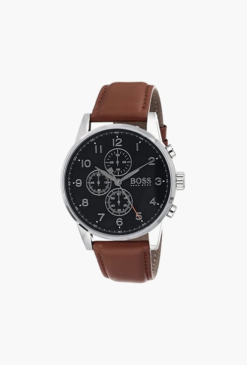 BOSS Navigator Men Round Chronograph Watch - 1513812