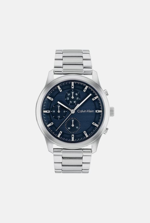 CALVIN KLEIN Sport Men Round Chronograph Watch with Metal Strap - 25200208