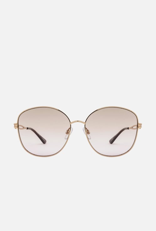 OPIUM Women Solid UV-Protected Oval Sunglasses - OP-10120-C02