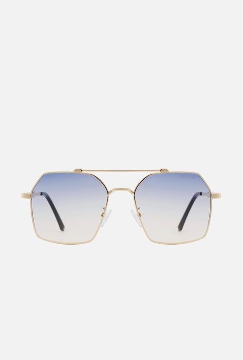 FORCA Men UV-Protected Geometric Sunglasses - FR-SQ-1061-C04
