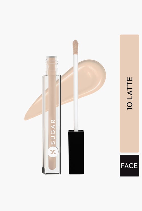 SUGAR Cosmetics Auto Correct Creaseless Concealer - 10 Latte - 2gm