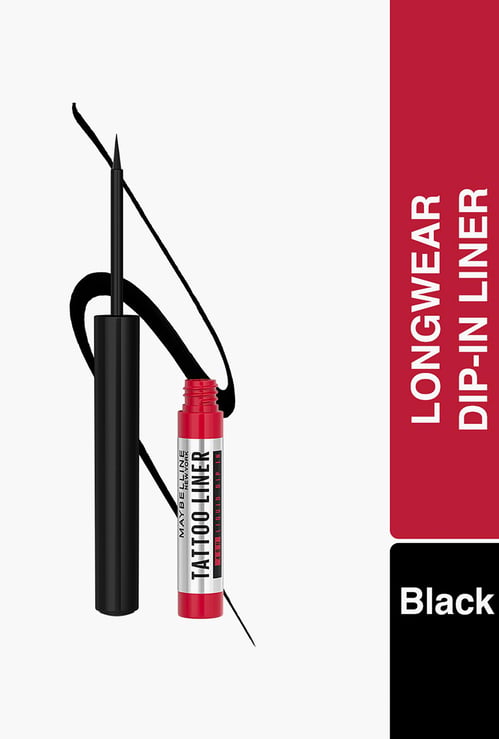 MAYBELLINE NEW YORK 48H Dip In Tattoo Liner - Black - 2.1gm