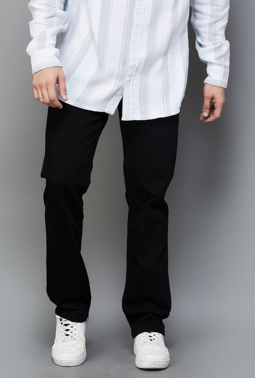 PEPE JEANS Men Solid Regular Tapered Jeans