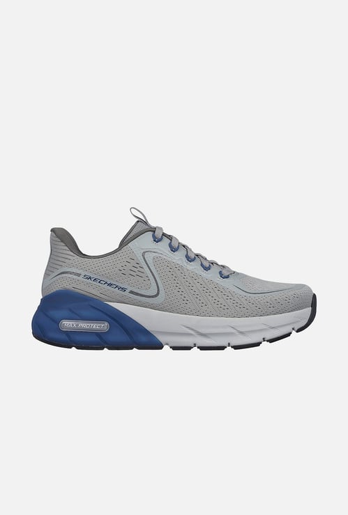 SKECHERS Max Protect Sport Men Colourblocked Lace-Up Shoes