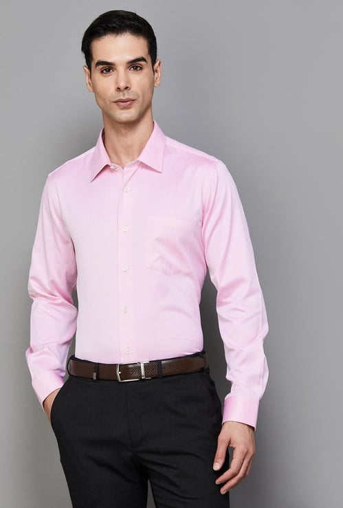 BLACKBERRYS Men Solid Slim Fit Formal Shirt