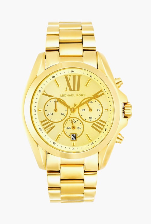MICHAEL KORS Women Chronograph Watch with Metal Strap -  MK5605I