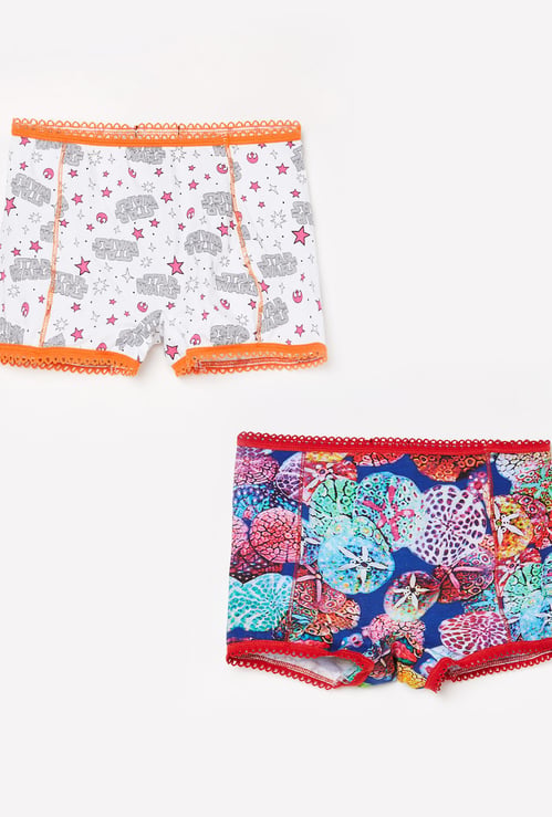 CLAESENS Lace Trim Panties - Set of 2