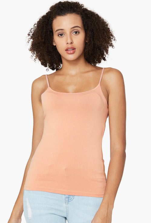 GINGER Solid Camisole Top
