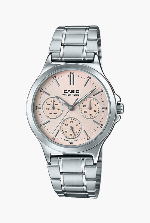 CASIO Women Chronograph Analog Watch-LTP - V300D-4AUDF