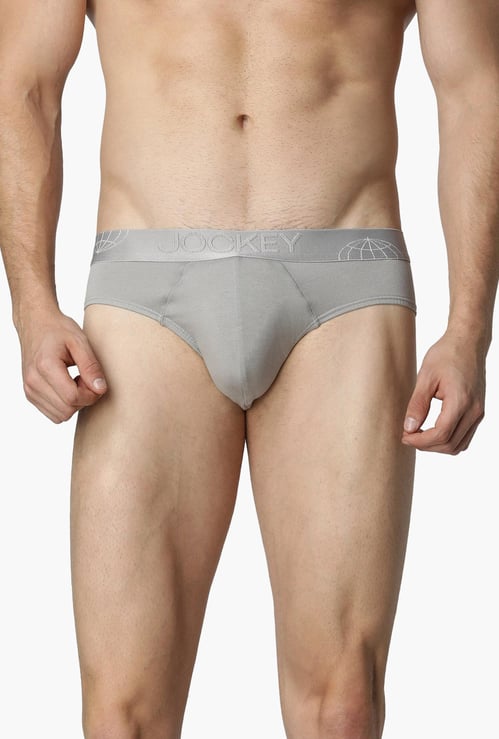 JOCKEY Solid Men Briefs