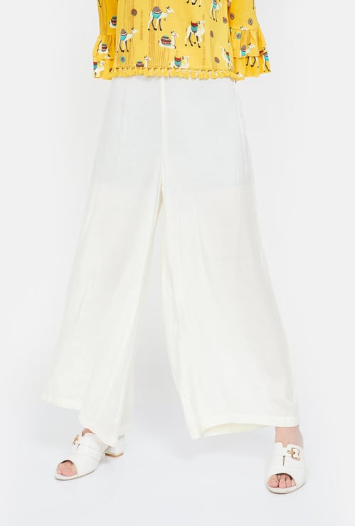 MELANGE Solid Palazzos