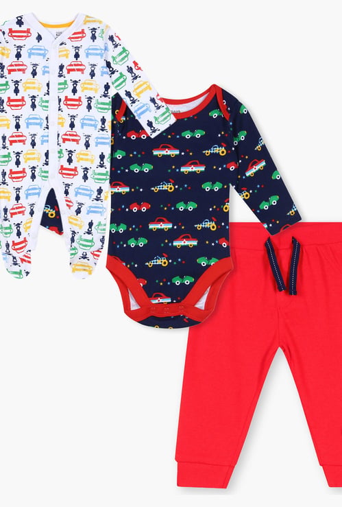 FS MINI KLUB T-Shirt Bottom & Sleepsuit Set
