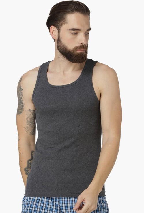 JOCKEY Solid Cotton Innerwear Vest